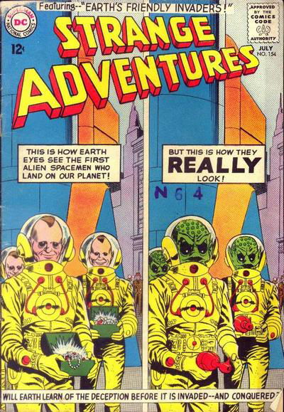 Strange Adventures (DC, 1950 series) #154 July 1963