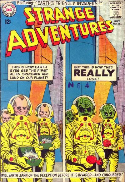 Strange Adventures  #154 (July 1963)