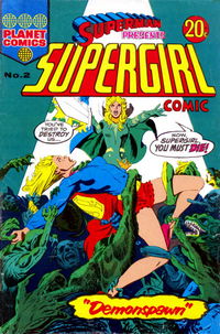 Superman Presents Supergirl Comic (Colour Comics, 1973 series) #2