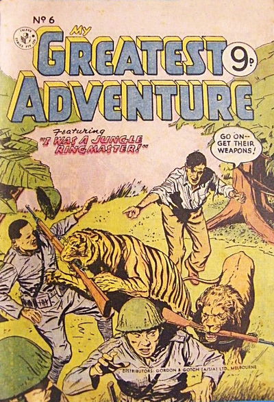 My Greatest Adventure (Colour Comics, 1955 series) #6 [September 1955]