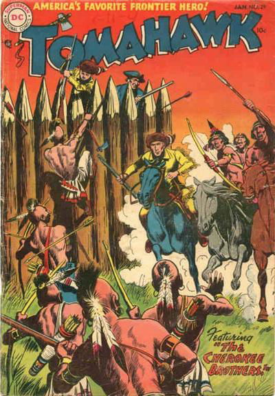 Tomahawk (DC, 1950 series) #29 January 1955