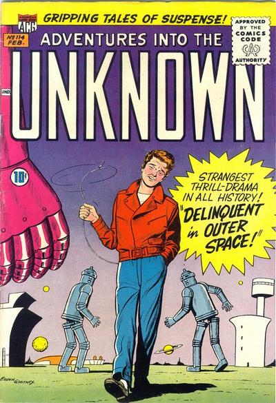 Adventures into the Unknown (ACG, 1948 series) #114 (February 1960)
