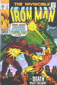 Iron Man (Marvel, 1968 series) #22 February 1970