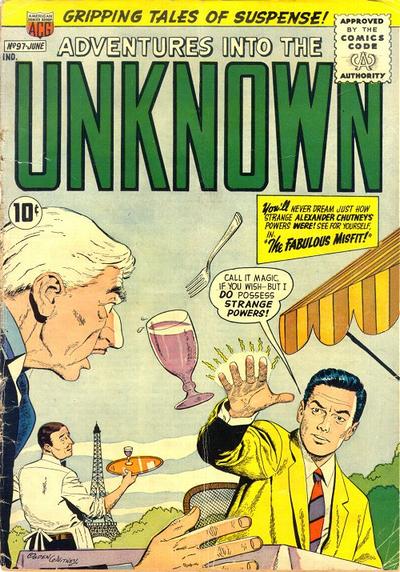 Adventures into the Unknown  #97 (June 1958)