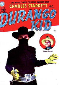 Charles Starrett as the Durango Kid (Magazine Enterprises, 1949 series) #1 October 1949