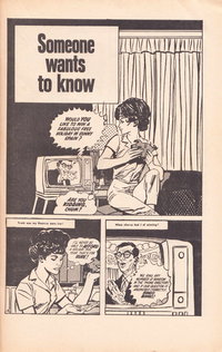 Romantic Rendezvous Comic (Sport Magazine, 1968 series)  #19 ([November 1969?]) — Someone Wants to Know