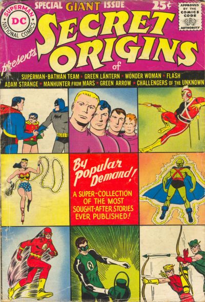 Secret Origins  #1 (Summer 1961)