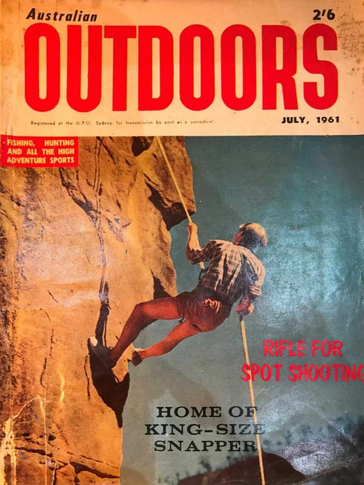 Australian Outdoors (Cavalcade, 1955? series) v23#3 (July 1960)