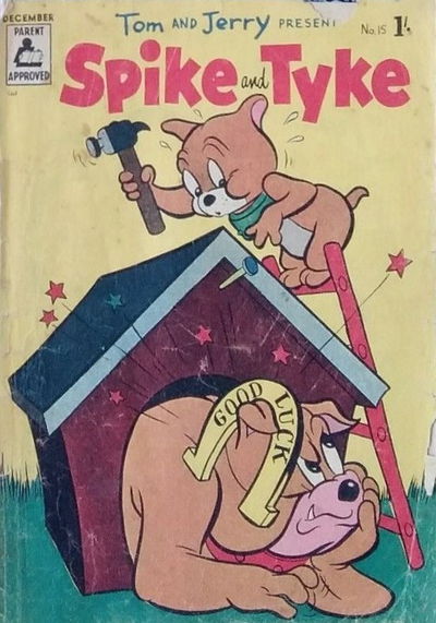 Tom and Jerry Present Spike and Tyke (Magman, 1957 series) #15 December 1958