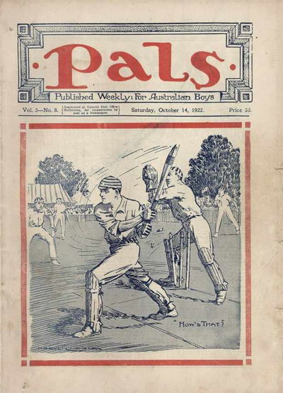 Pals (Herald, 1920 series) v3#8 14 October 1922