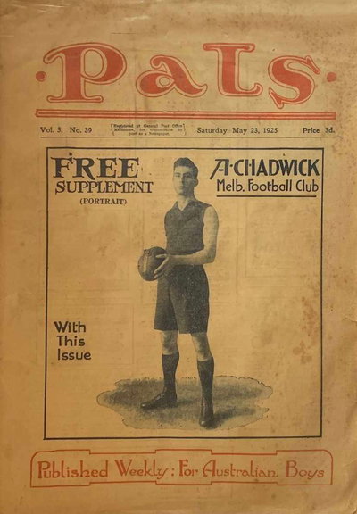 Pals  v5#39 (23 May 1925)