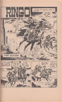 Ringo (Colour Comics, 1966 series) #1 — Two Outlaws (page 1)