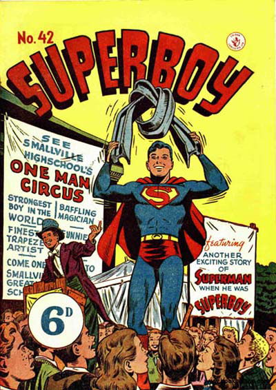 Superboy (Colour Comics, 1950 series) #42 August 1952