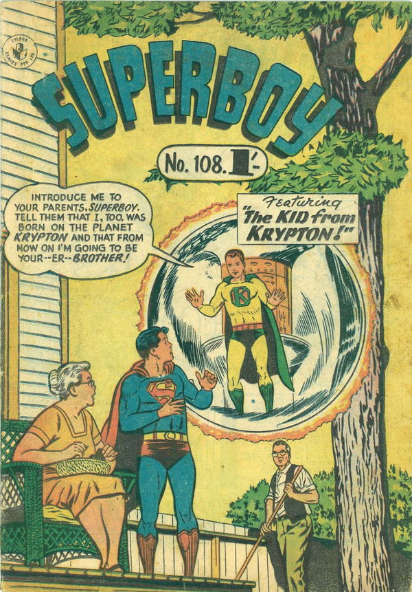 Superboy (Colour Comics, 1950 series) #108 ([February 1958])