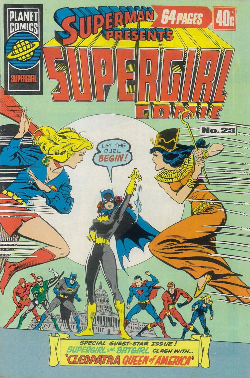 Superman Presents Supergirl Comic (KG Murray, 1973 series) #23 ([January 1977?])