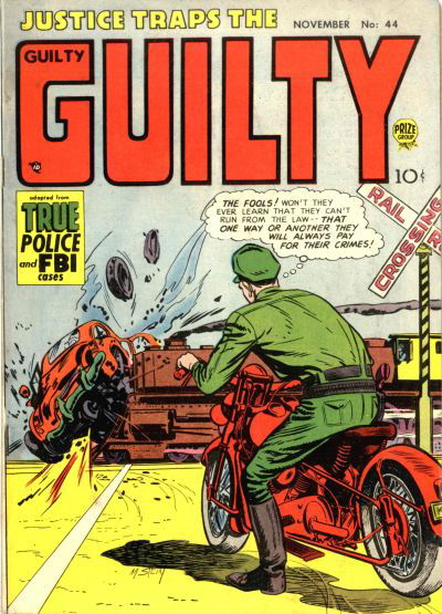 Justice Traps the Guilty (Prize, 1947 series) v6#2 (44) (November 1952)