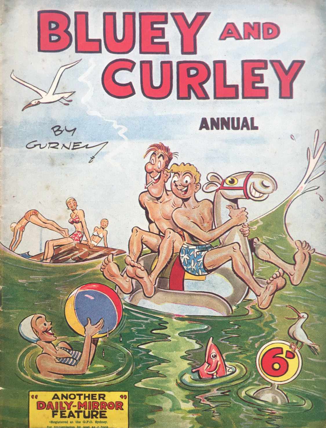 Bluey and Curley Annual [Daily Mirror] (Invincible, 1945? series)  ([March 1949?])