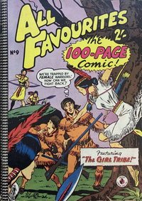All Favourites the 100-Page Comic! (KG Murray (NZ), 1958 series)  #9 ([October 1958?]) — The Girl Tribe!