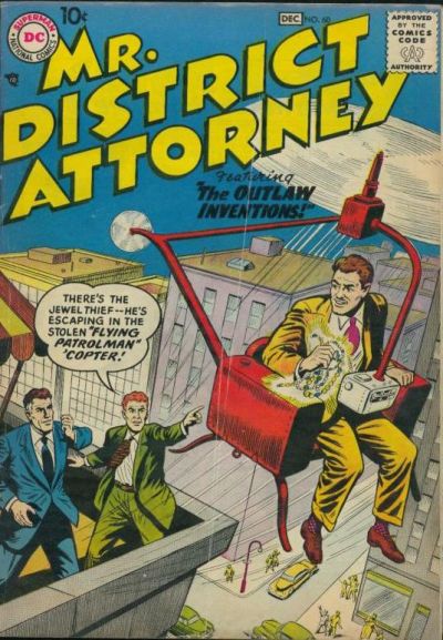 Mr. District Attorney (DC, 1948 series) #60 (November-December 1957)