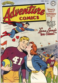 Adventure Comics (DC, 1938 series)  #170 (November 1951) — Lana Lang's Big Crush!