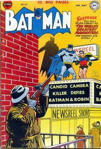 Batman (DC, 1940 series)  #64 (April-May 1951) — Untitled [The Candid Camera Killer!]