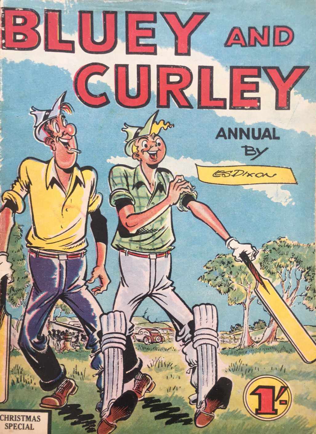 Bluey and Curley Annual [Unbranded] (Invincible, 1946? series)  — Christmas Special ([December 1957?])