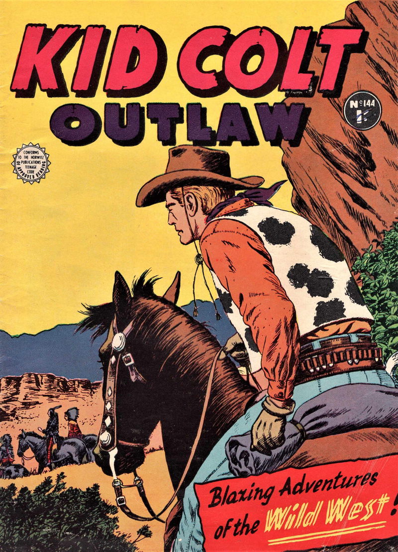 Kid Colt Outlaw (Horwitz, 1965 series) #144 (June 1965)