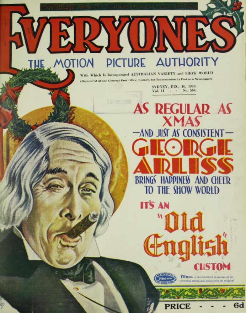 Everyones: The Motion Picture Authority (Whitmarks, 1920? series) v11#564 (10 December 1930)