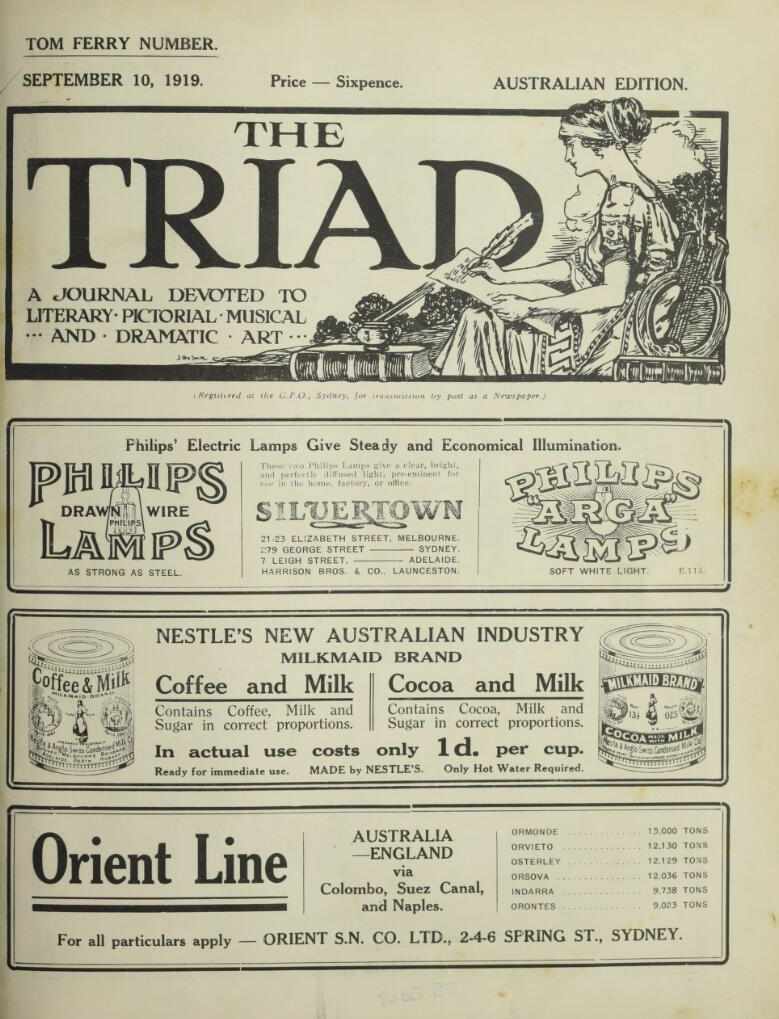 The Triad (Triad, 1915 series) v4#12 (10 September 1919)