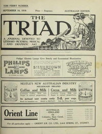 The Triad  v4#12 (10 September 1919)