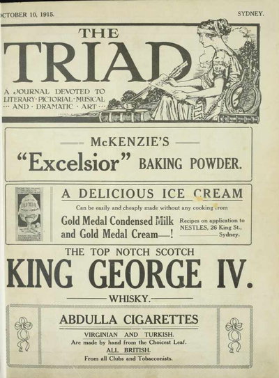 The Triad  #1 (10 October 1915)