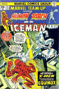 Marvel Team-Up (Marvel, 1972 series)  #23 (July 1974) — Fire vs. Ice