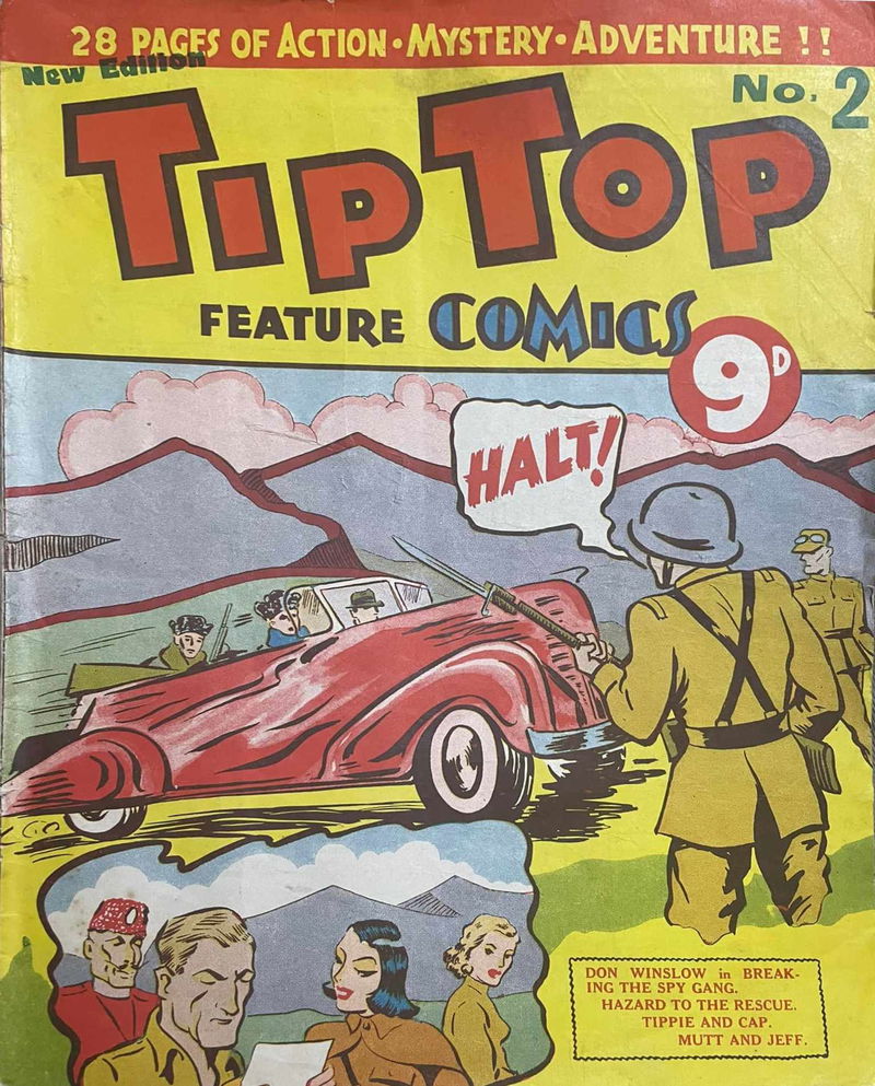 Tip Top Feature Comics (NZ Publisher, 1955? series) #2 [New Edition] (August 1955) ([August 1955?])