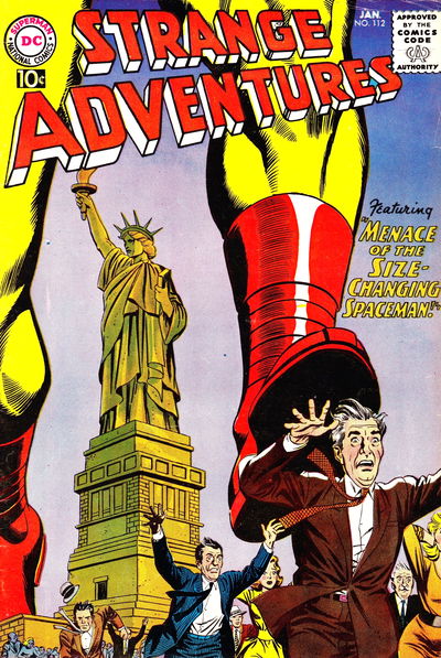 Strange Adventures (DC, 1950 series) #112 January 1960