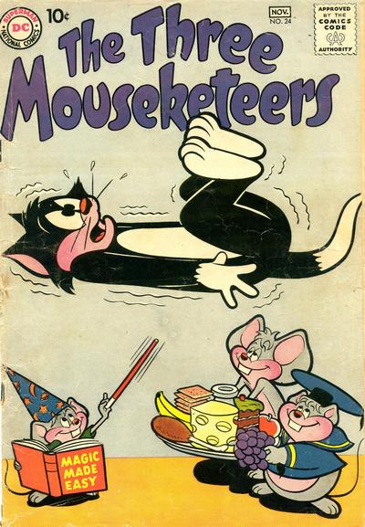 The Three Mouseketeers  #24 (September-October 1959)