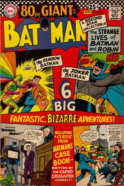 Batman (DC, 1940 series) #182 (August 1966)