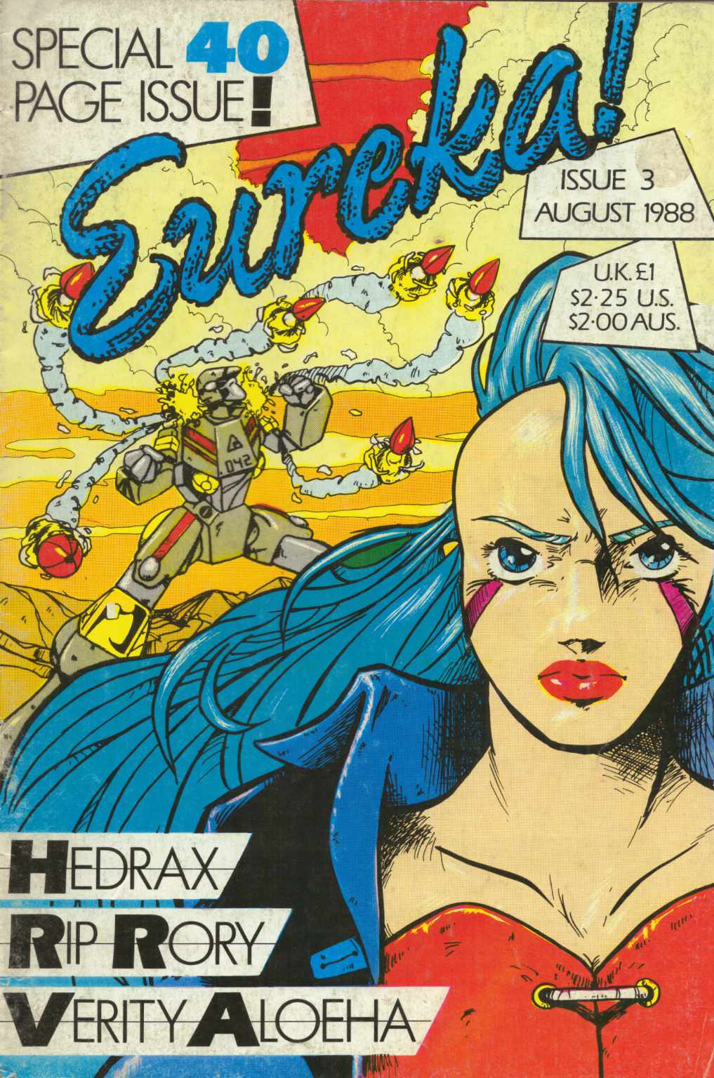 Eureka! (Eureka, 1988 series) #3 (August 1988)