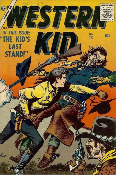 Western Kid (Marvel, 1954 series) #14 February 1957