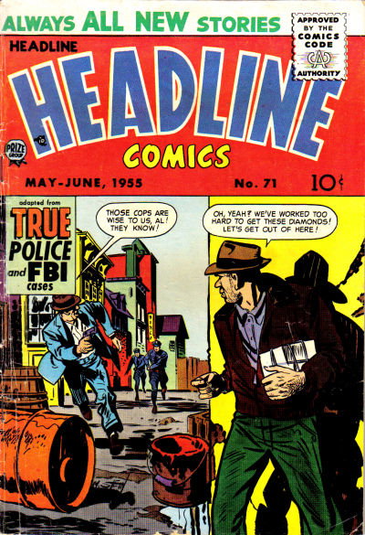 Headline Comics  v10#5 (71) (May-June 1955)