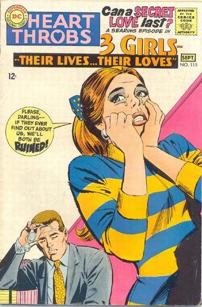 Heart Throbs (DC, 1957 series) #115 (August-September 1968)