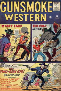 Gunsmoke Western (Marvel, 1955 series) #57 March 1960