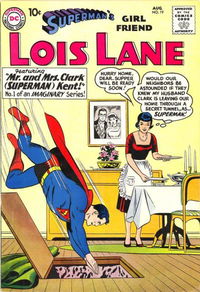 Superman's Girl Friend, Lois Lane (DC, 1958 series) #19 August 1960