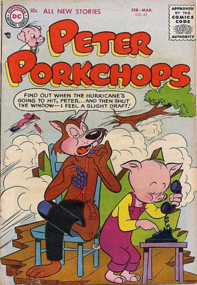 Peter Porkchops (DC, 1949 series) #42 February-March 1956