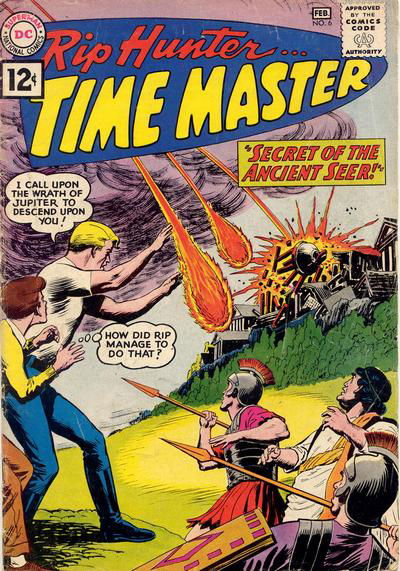 Rip Hunter... Time Master (DC, 1961 series) #6 January-February 1962