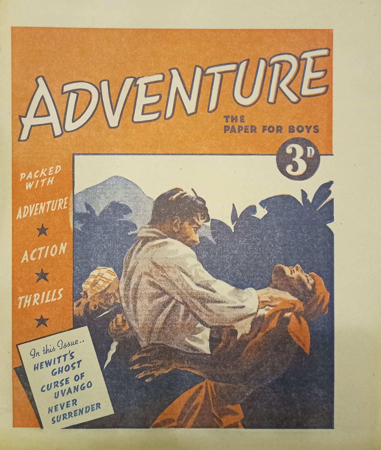 Adventure: the Paper for Boys (OPC, 1930?)  ([1930?])