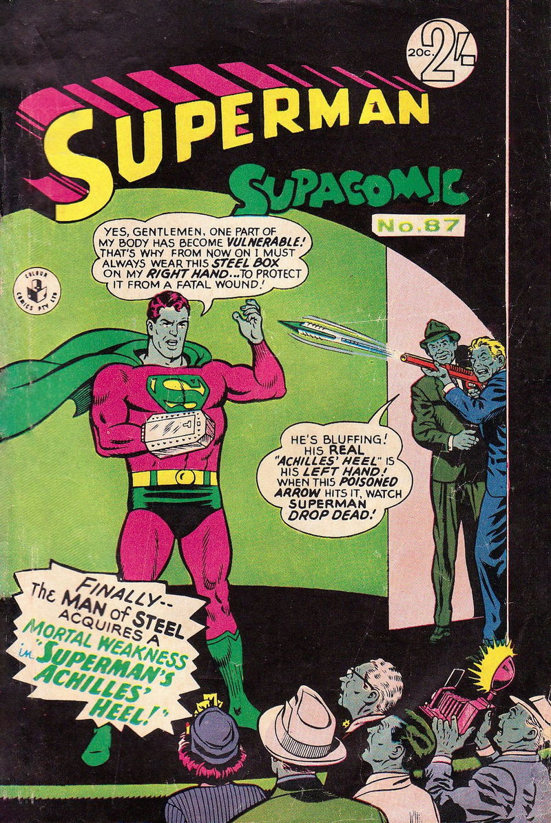 Superman Supacomic (Colour Comics, 1959 series) #87 ([November 1966])