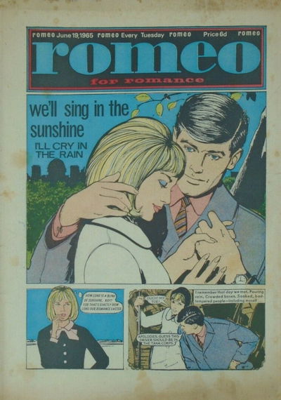 Romeo (DC Thompson, 1957? series)  (19 June 1965)