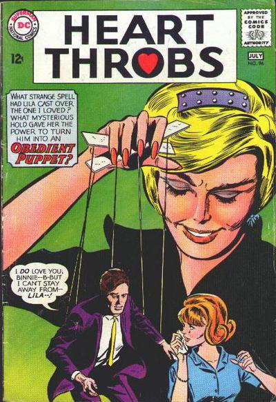 Heart Throbs (DC, 1957 series) #96 June-July 1965