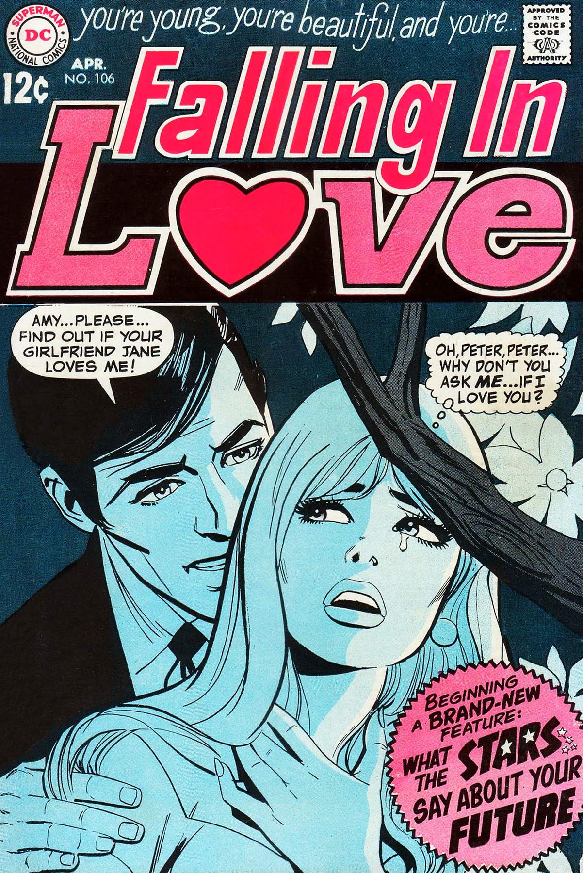 Falling in Love (DC, 1955 series) #106 (April 1969)