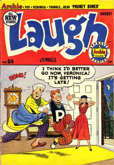 Laugh Comics (Archie, 1946? series) #64 (August 1954)
